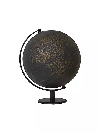 EMFORM | Globe de table - Planet 25 cm noir/argent | keine Farbe